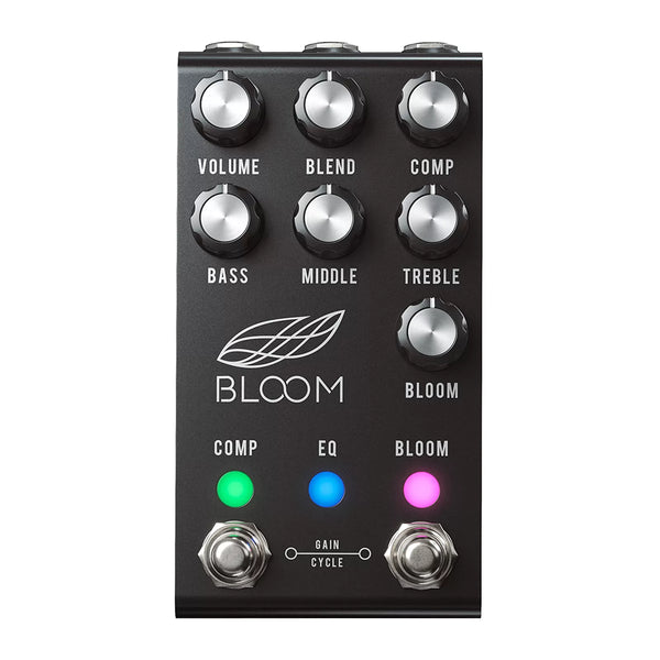 Jackson Audio Bloom V2 Audio Compressor EQ Boost Pedal, Black