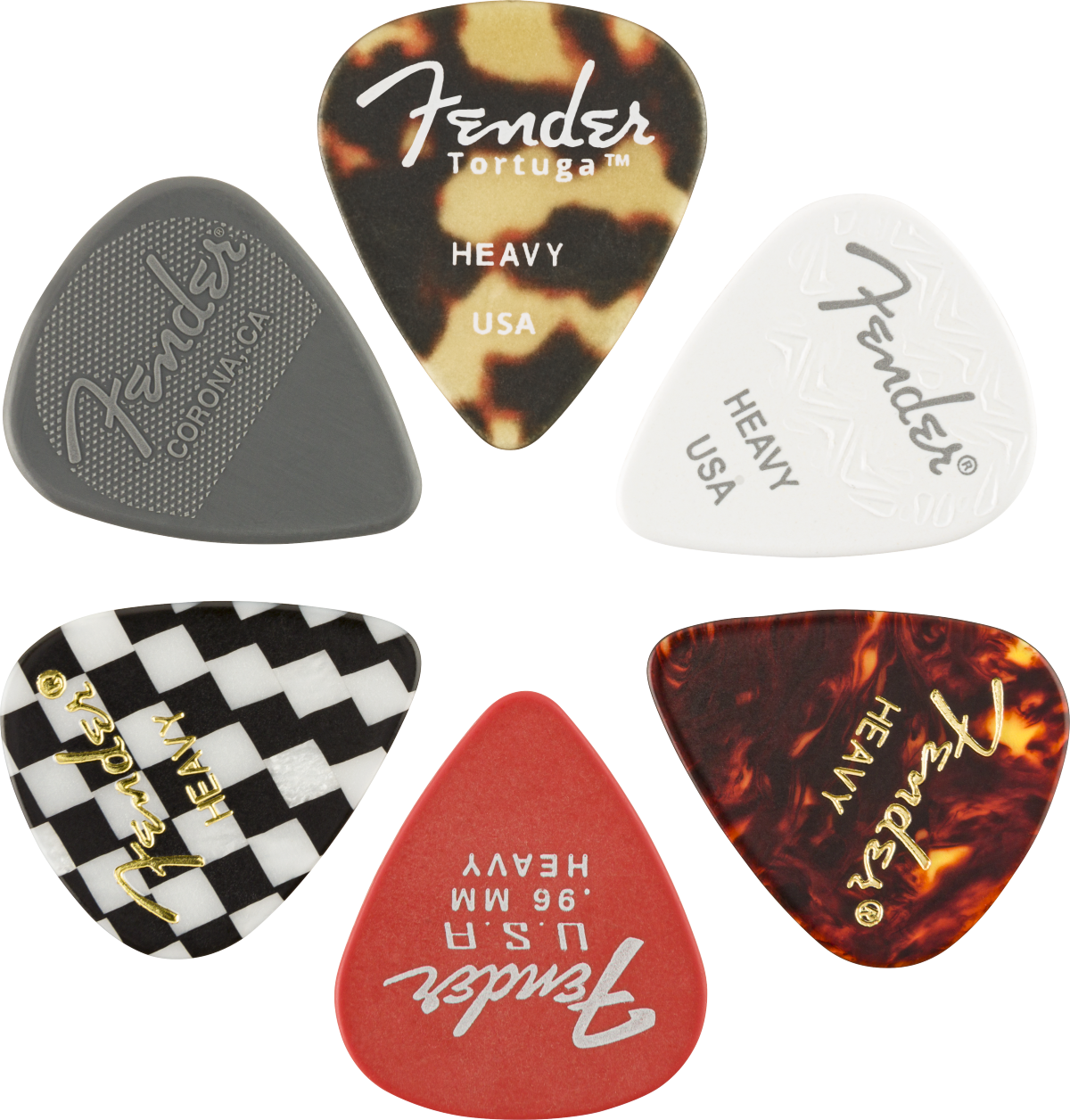 FENDER 351 MATERIAL MEDLEY, 6-PACK