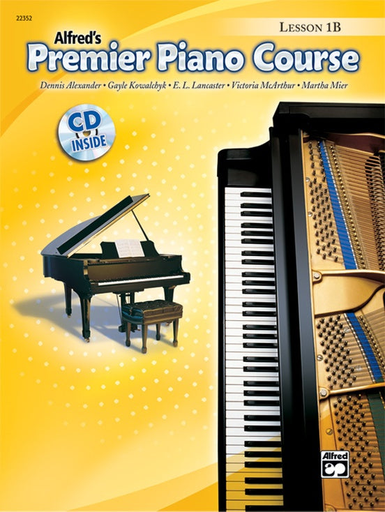 Alfred's Premier Piano Course - Lesson 1B w/CD