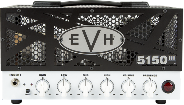 EVH 5150III® 15W LBX Head, Black and White