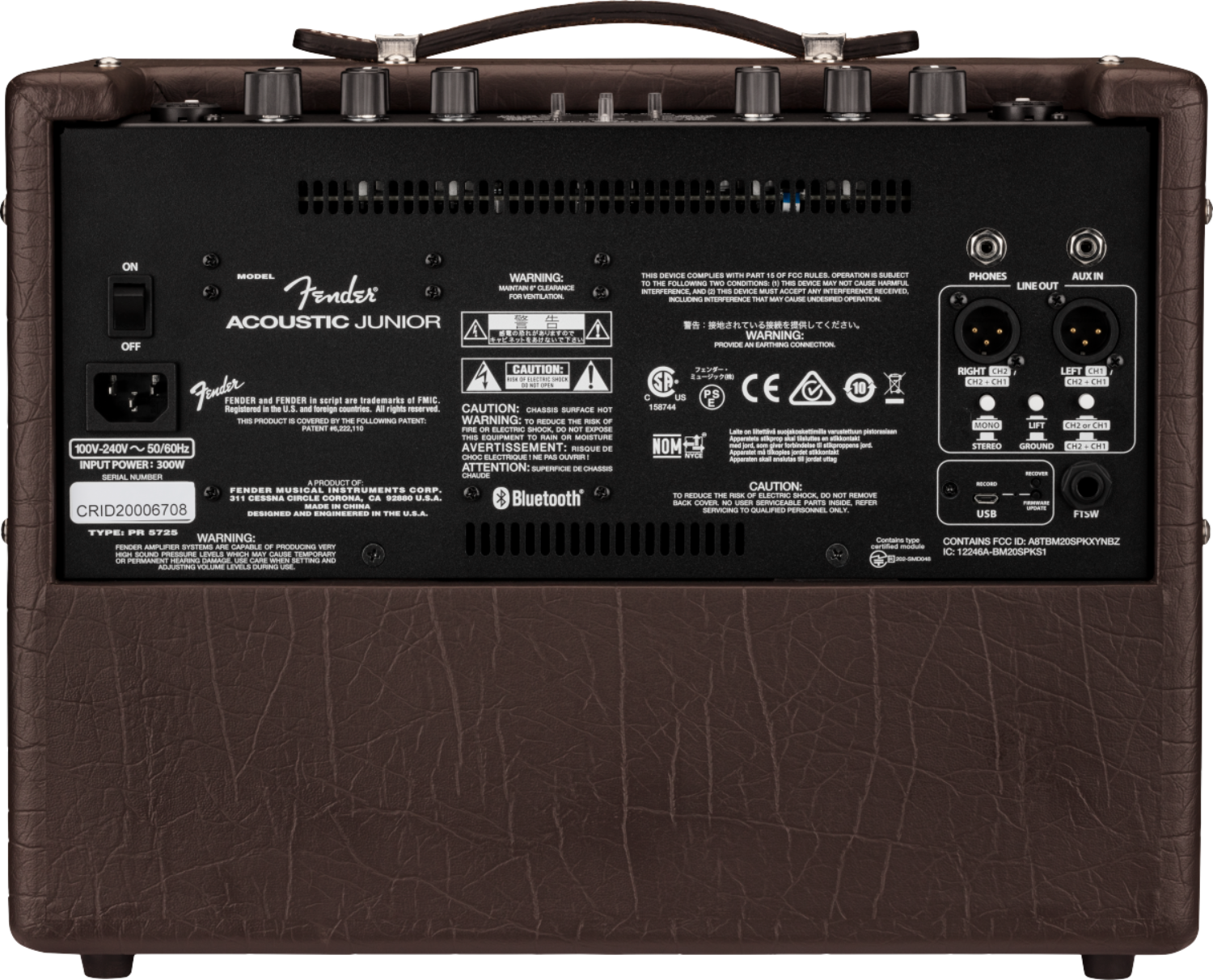 Fender Acoustic Junior, 120V
