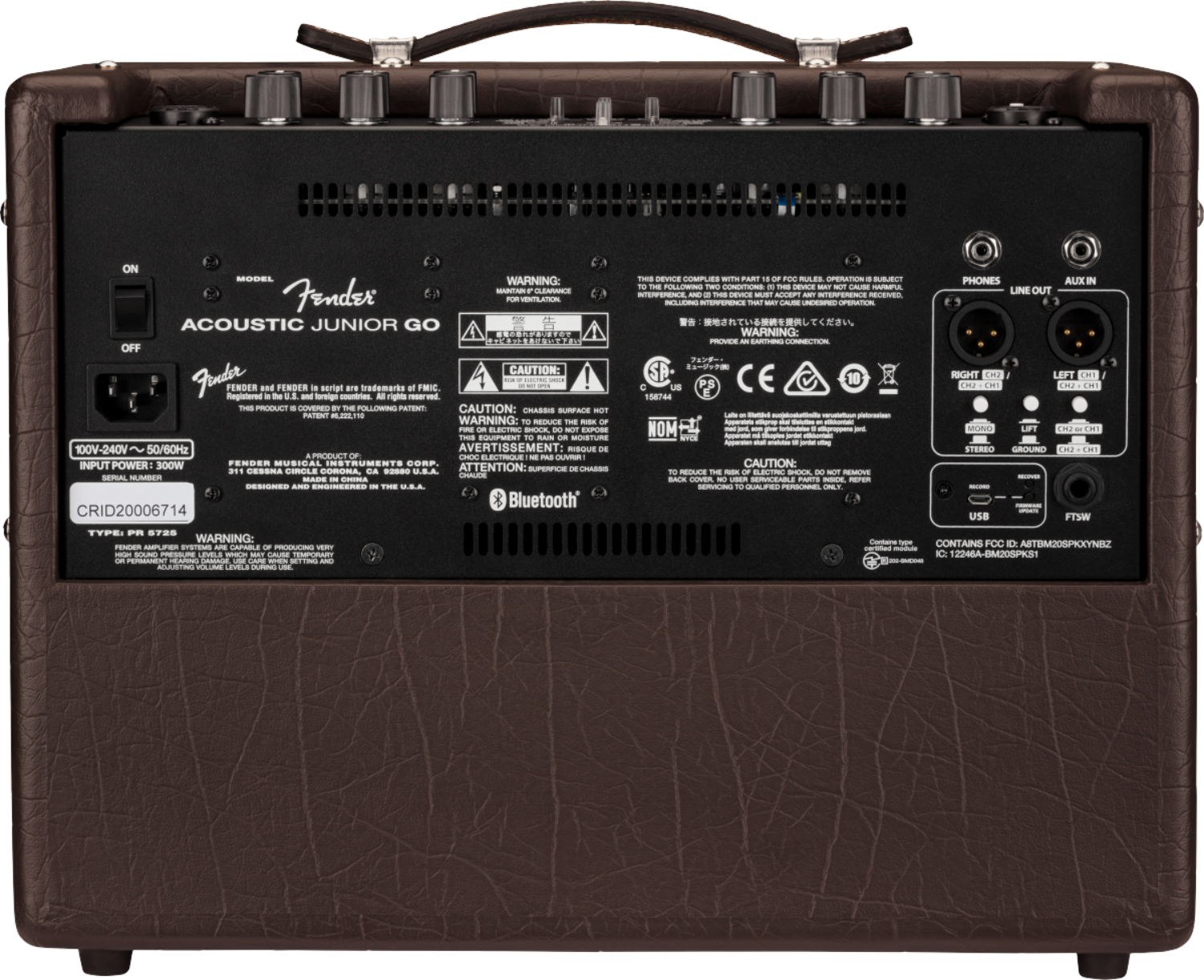 Fender Acoustic Junior GO, 120V