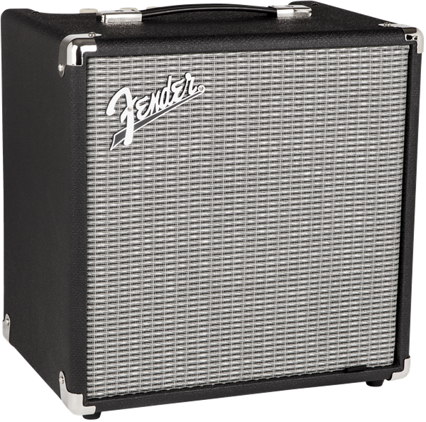 Fender Rumble™ 25 (V3), 120V, Black/Silver