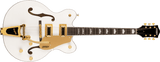 Gretsch G5422TG Electromatic® Classic Hollow Body Double-Cut with Bigsby® and Gold Hardware, Laurel Fingerboard, Snowcrest White