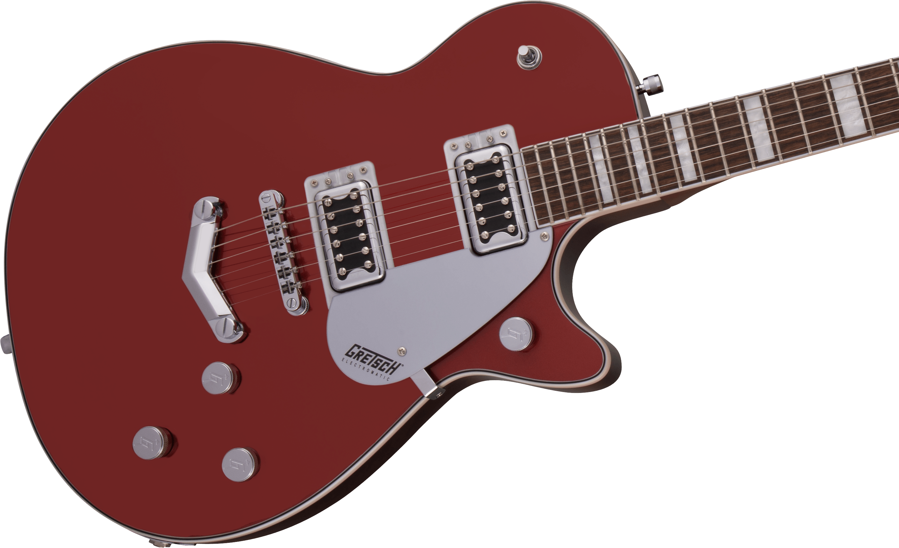 Gretsch G5220 Electromatic Jet BT Single Cut with V Stoptail Laurel Fingerboard Firestick Red