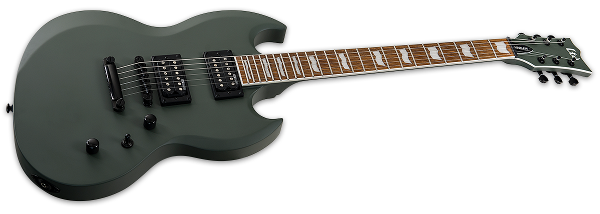 ESP/Ltd Viper 256 Military Green Satin