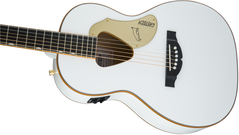 Gretsch G5021WPE Rancher™ Penguin™ Parlor Acoustic/Electric, Fishman® Pickup System, White