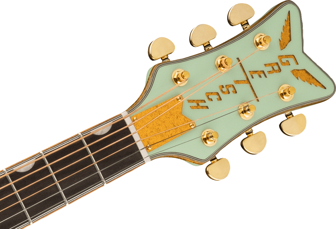 Gretsch G5021E Rancher™ Penguin™ Parlor Acoustic/Electric, Mint Metallic