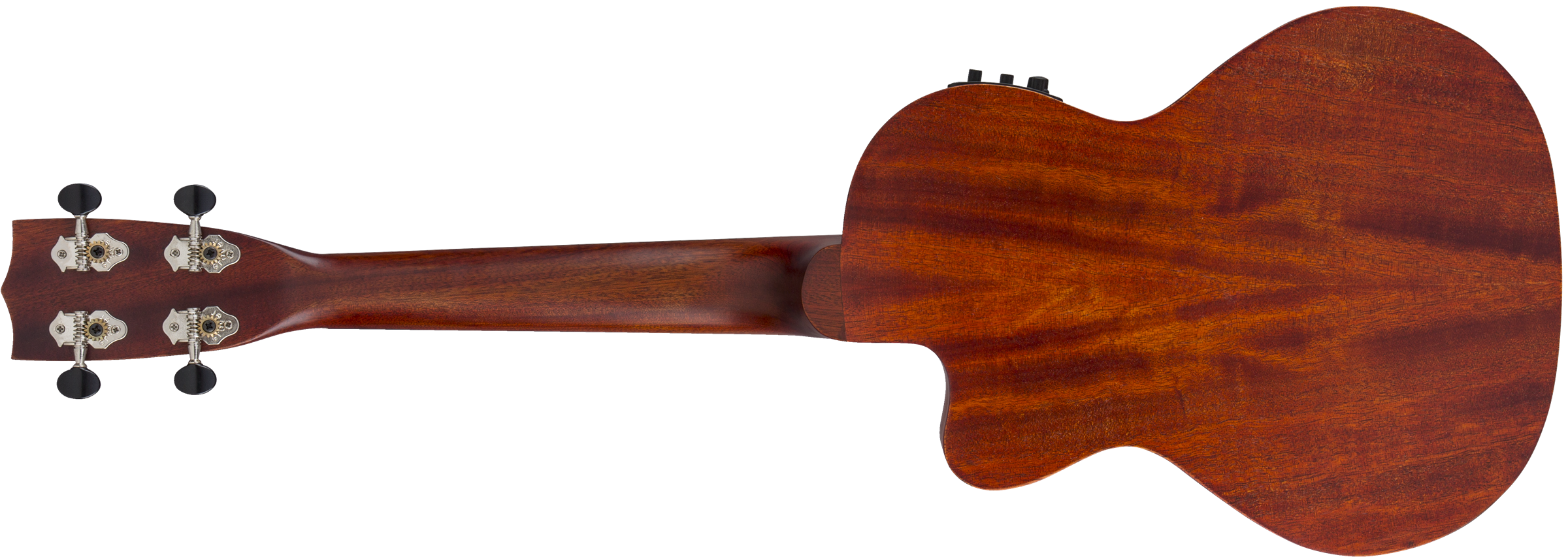 Gretsch G9121 A.C.E. Tenor Ukulele with Gig Bag, Ovangkol Fingerboard, Acoustic-Cutaway-Electric, Fishman® Kula Pickup, Honey Mahogany Stain
