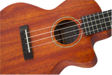 Gretsch G9121 A.C.E. Tenor Ukulele with Gig Bag, Ovangkol Fingerboard, Acoustic-Cutaway-Electric, Fishman® Kula Pickup, Honey Mahogany Stain