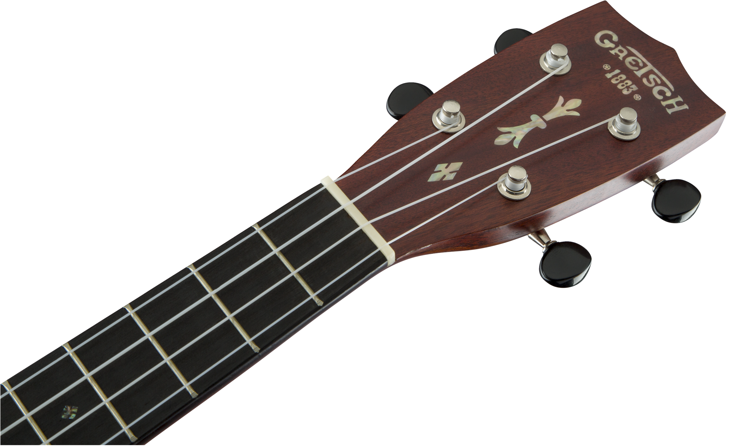 Gretsch G9121 A.C.E. Tenor Ukulele with Gig Bag, Ovangkol Fingerboard, Acoustic-Cutaway-Electric, Fishman® Kula Pickup, Honey Mahogany Stain