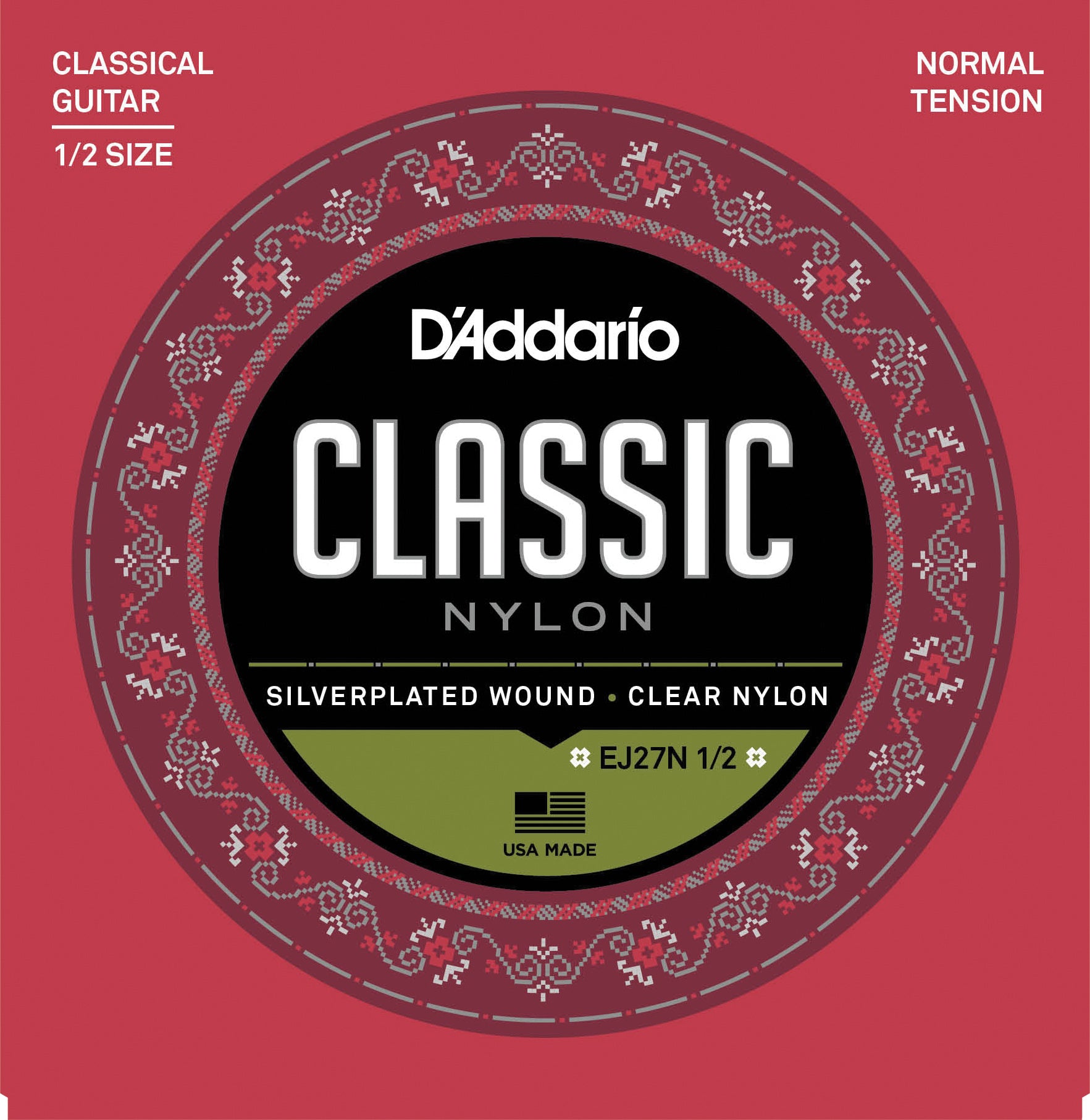 D'Addario Student Nylon Classical Guitar Strings