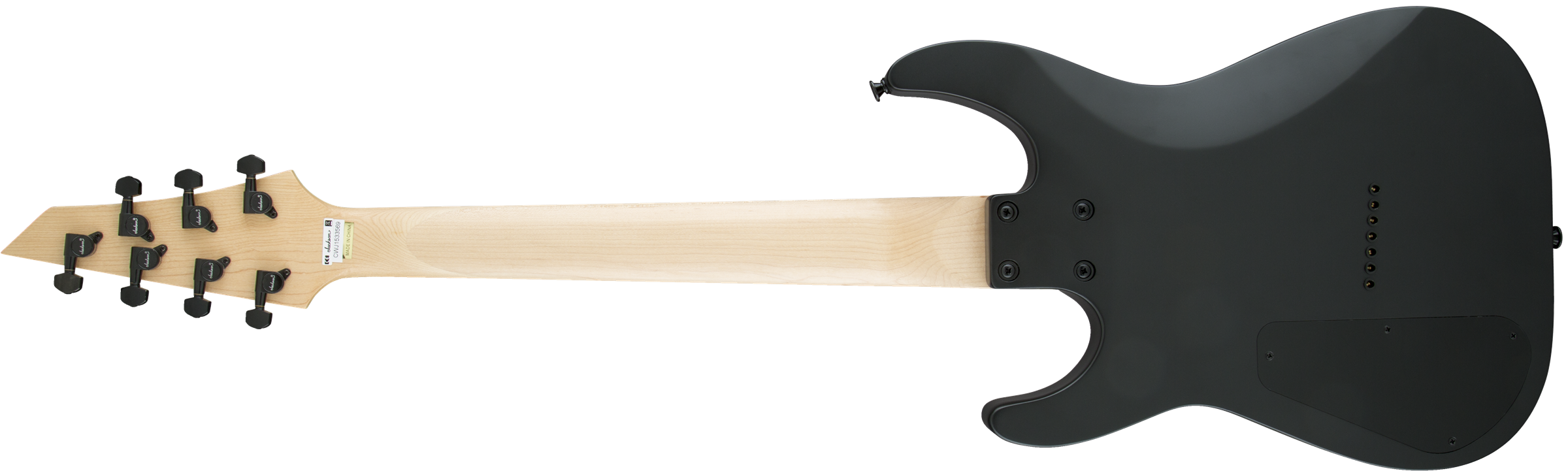 Jackson JS Series Dinky® Arch Top JS22-7 DKA HT, Amaranth Fingerboard, Satin Black