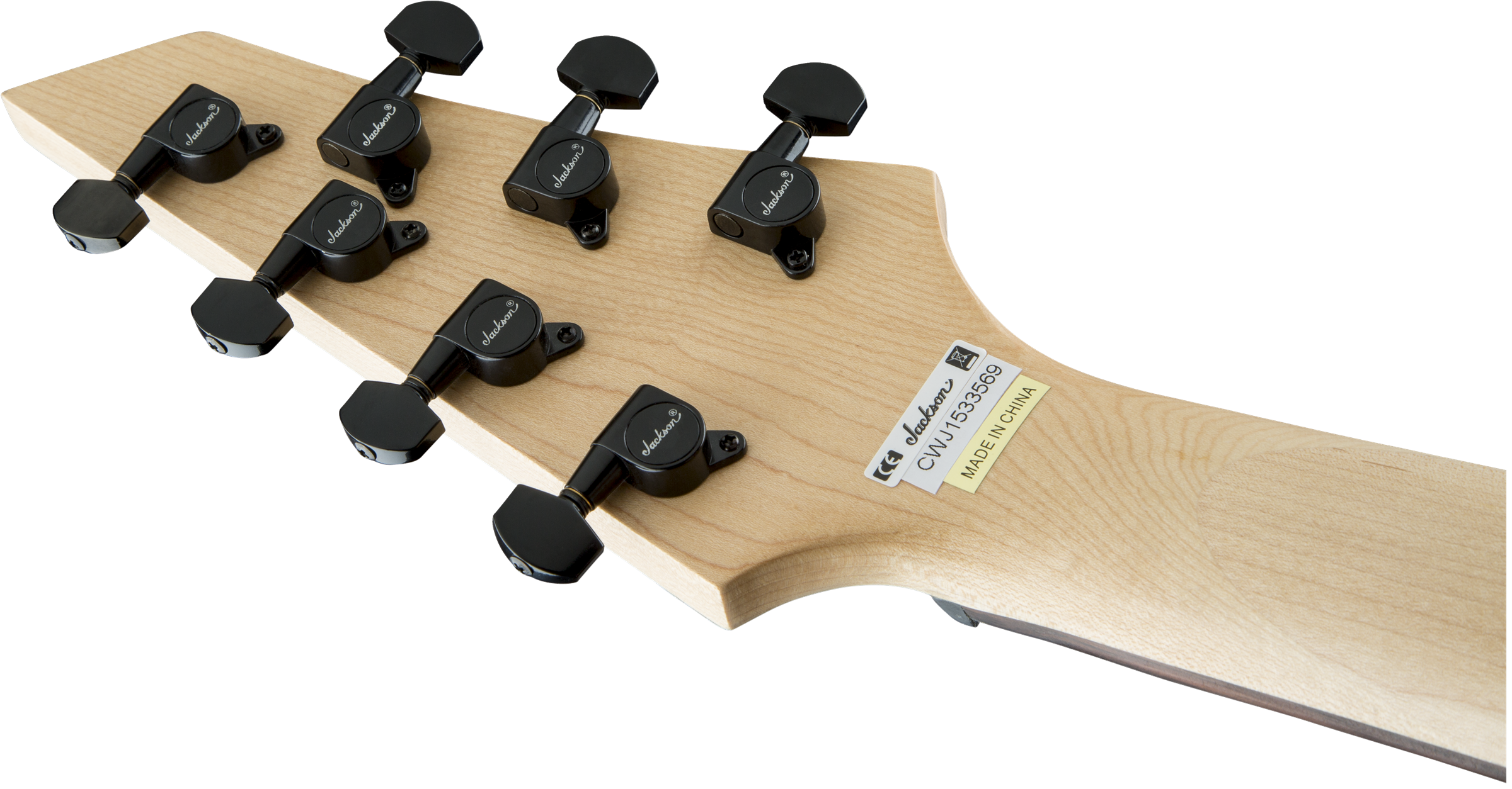 Jackson JS Series Dinky® Arch Top JS22-7 DKA HT, Amaranth Fingerboard, Satin Black