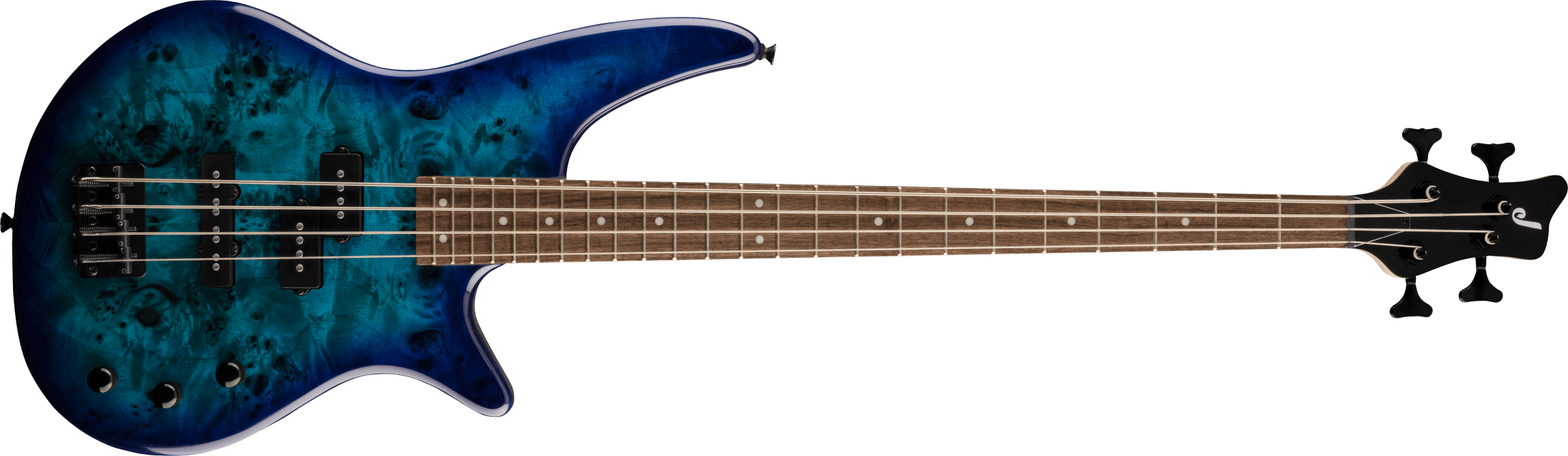 Jackson JS Series Spectra Bass JS2P, Laurel Fingerboard, Blue Burst