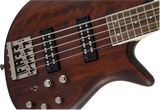 Jackson JS Series Spectra 5 String Bass JS3V, Laurel Fingerboard, Walnut Stain