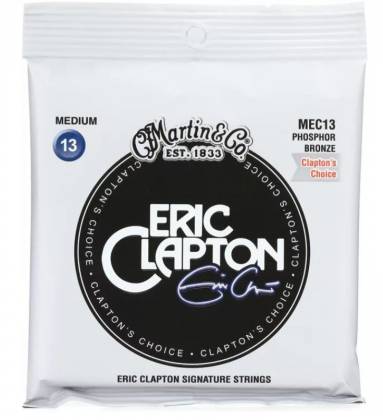 Martin & Co. Eric Clapton's Choice Phosphor Bronze Acoustic Guitar Strings