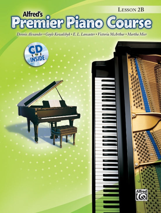 Alfred's Premier Piano Course - Lesson 2B w/CD
