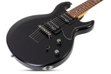 Schecter S-1 SGR Electric Guitar, Midnight Satin Black