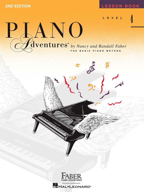 Hal Leonard Faber Piano Adventures® Piano Adventures - Level 4 - Lesson Book - 2nd Edition