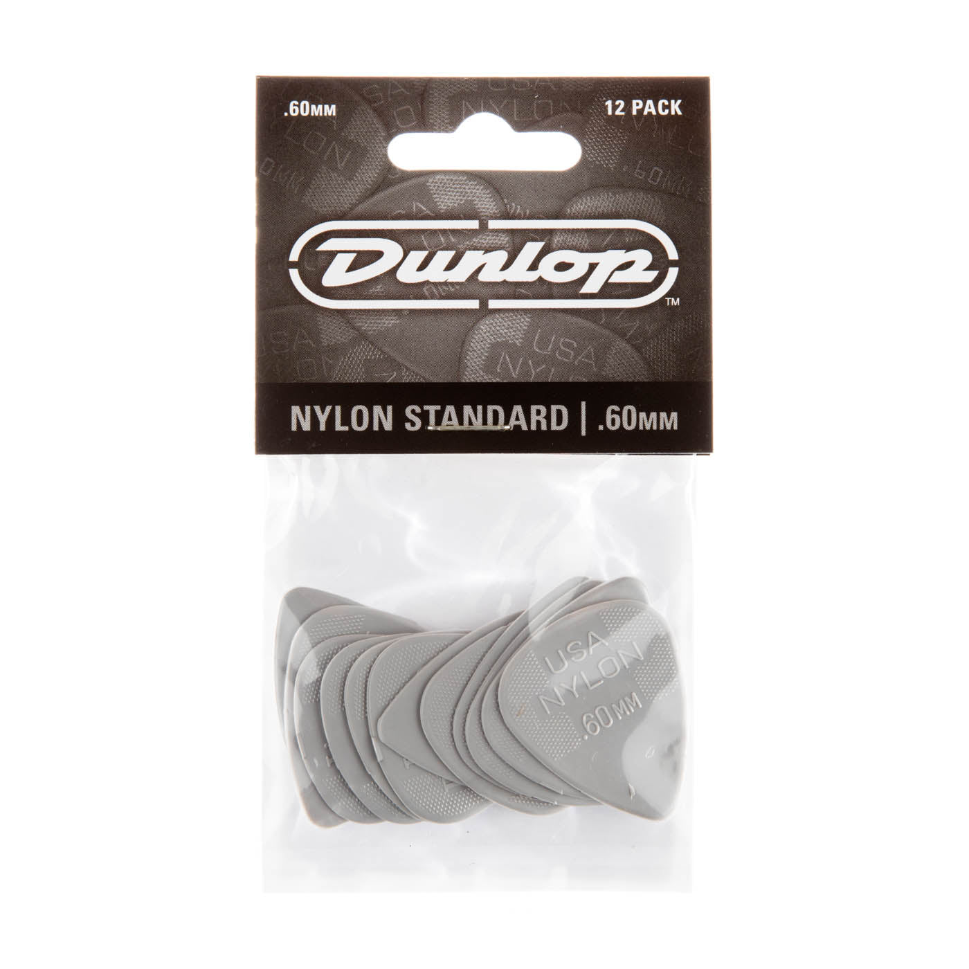 Dunlop Nylon Guitar Pick (12/bag)