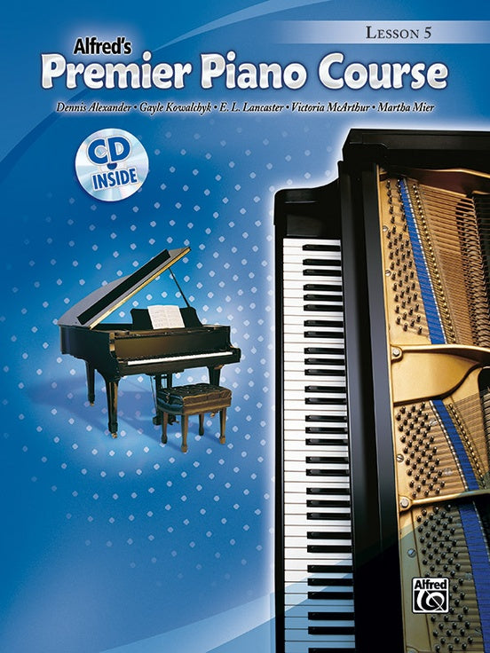 Alfred's Premier Piano Course - Lesson 5 w/CD