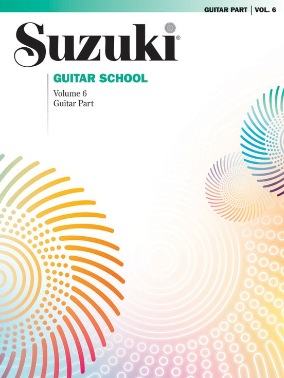 Suzuki Guitar School Guitar Part - Volume 6