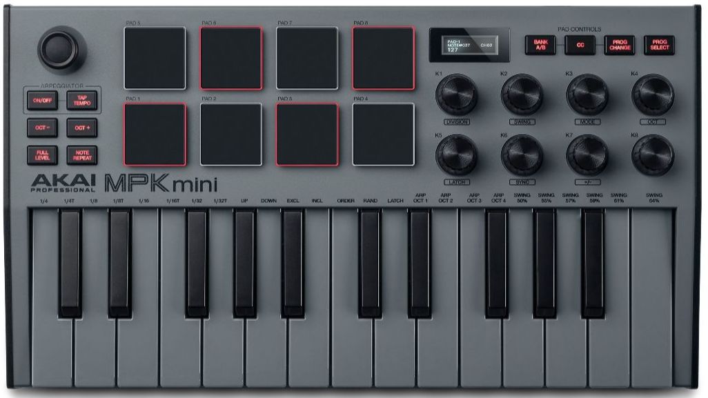 Akai MPK Mini MK III **Limited Edition Grey**