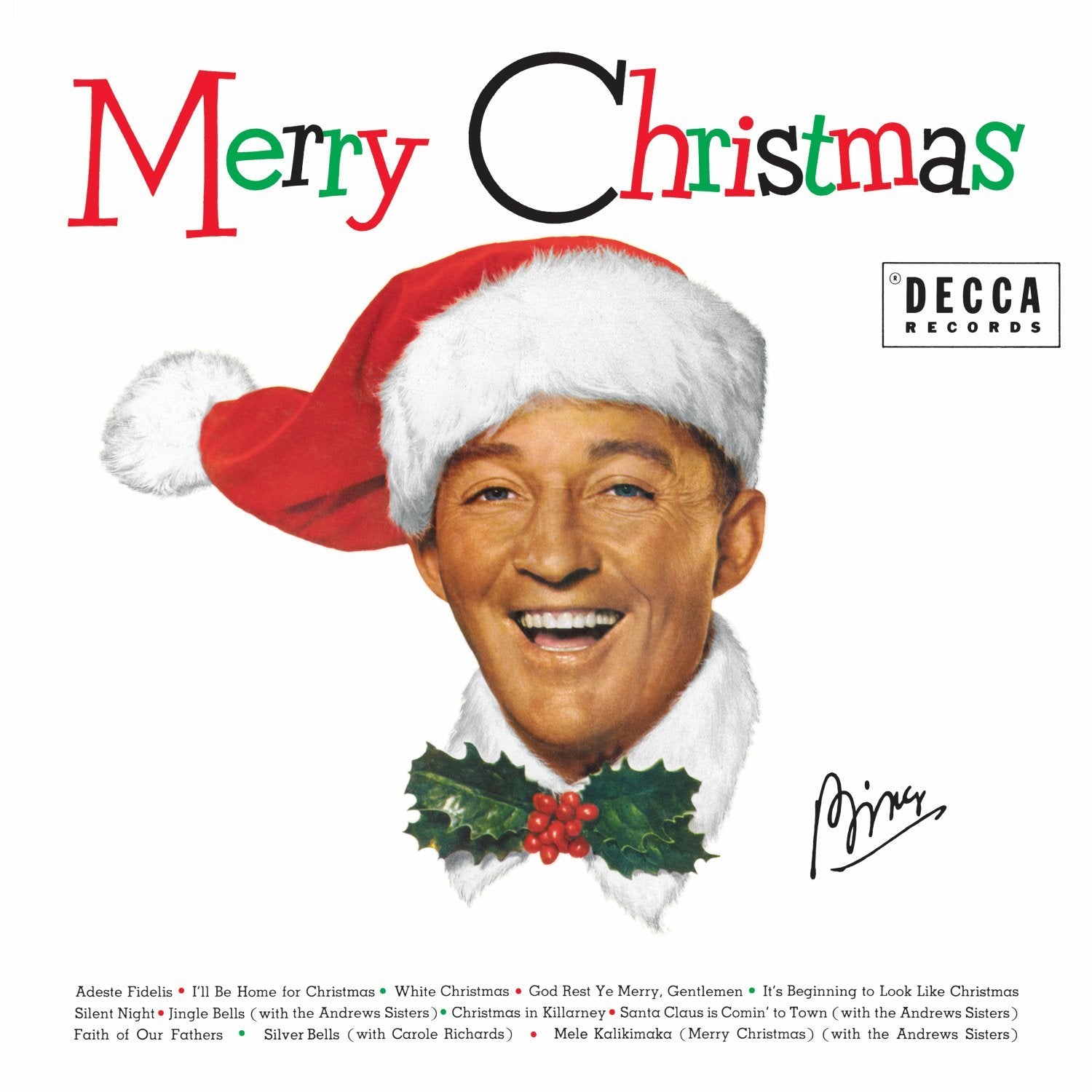 VINYL Bing Crosby Merry Christmas