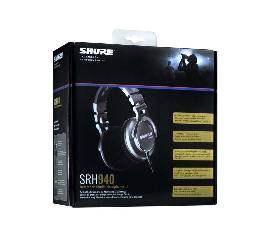 SHURE Headphoned SRH940-