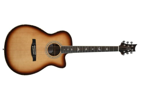 PRS SE A40E Angelus Cutaway Acoustic Guitar, Tobacco Sunburst