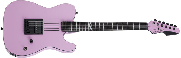 Schecter Machine Gun Kelly Signature PT Electric Guitar, Tickets To My Downfall Pink