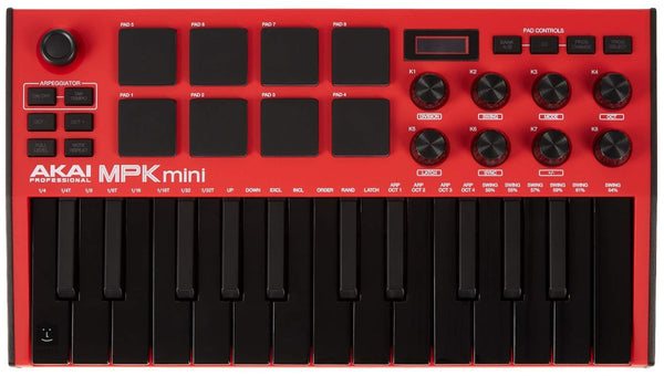 Akai MPK Mini MK III **Limited Edition Red**