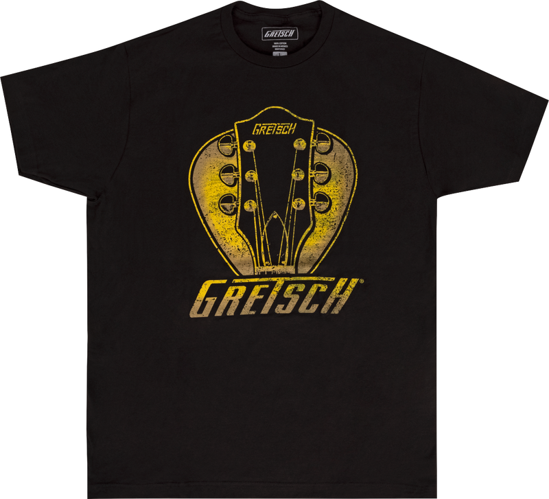 Gretsch® Headstock Pick T-Shirt, Black