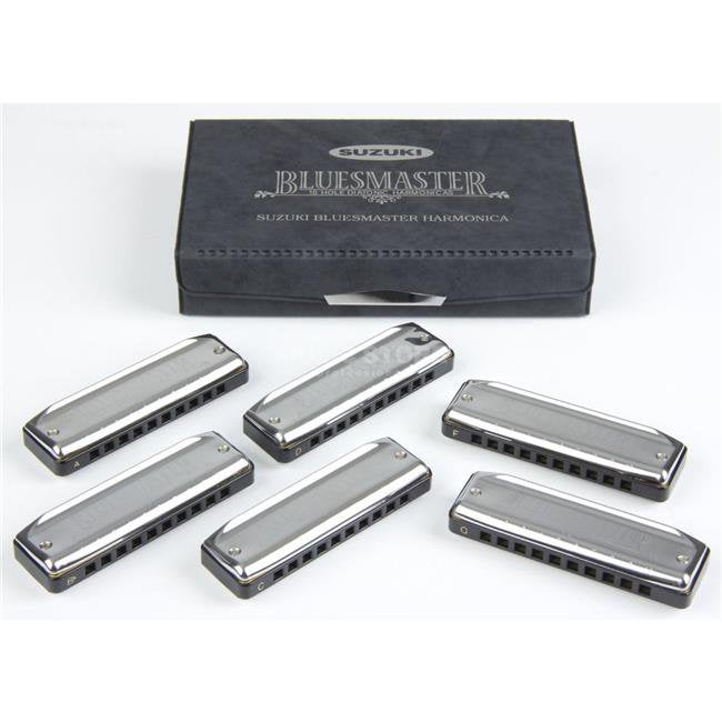 Suzuki BluesMaster 6 Harmonica Set