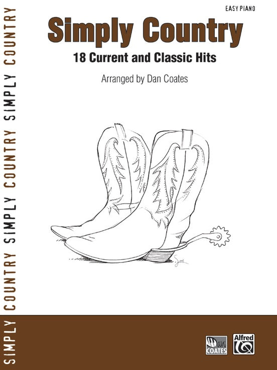 Simply Country - 18 Current and Classic Hits - Easy Piano