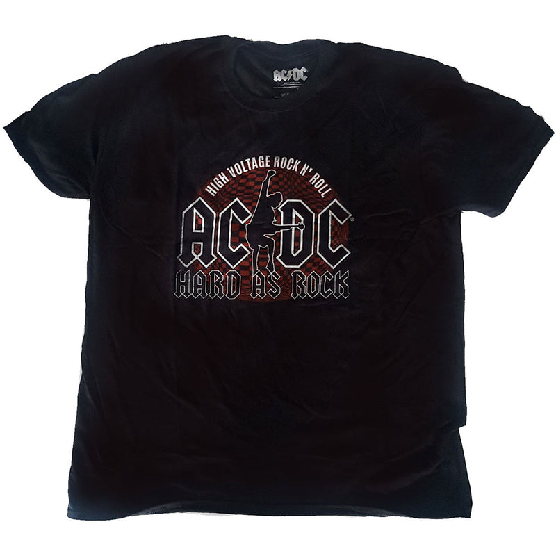 AC/DC UNISEX TEE: HARD AS ROCK