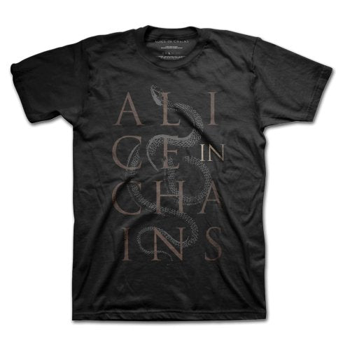 ALICE IN CHAINS UNISEX TEE: SNAKES