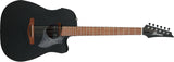 Ibanez Altstar Acoustic Electric Guitar ALT20, Weathered Black Open Pore