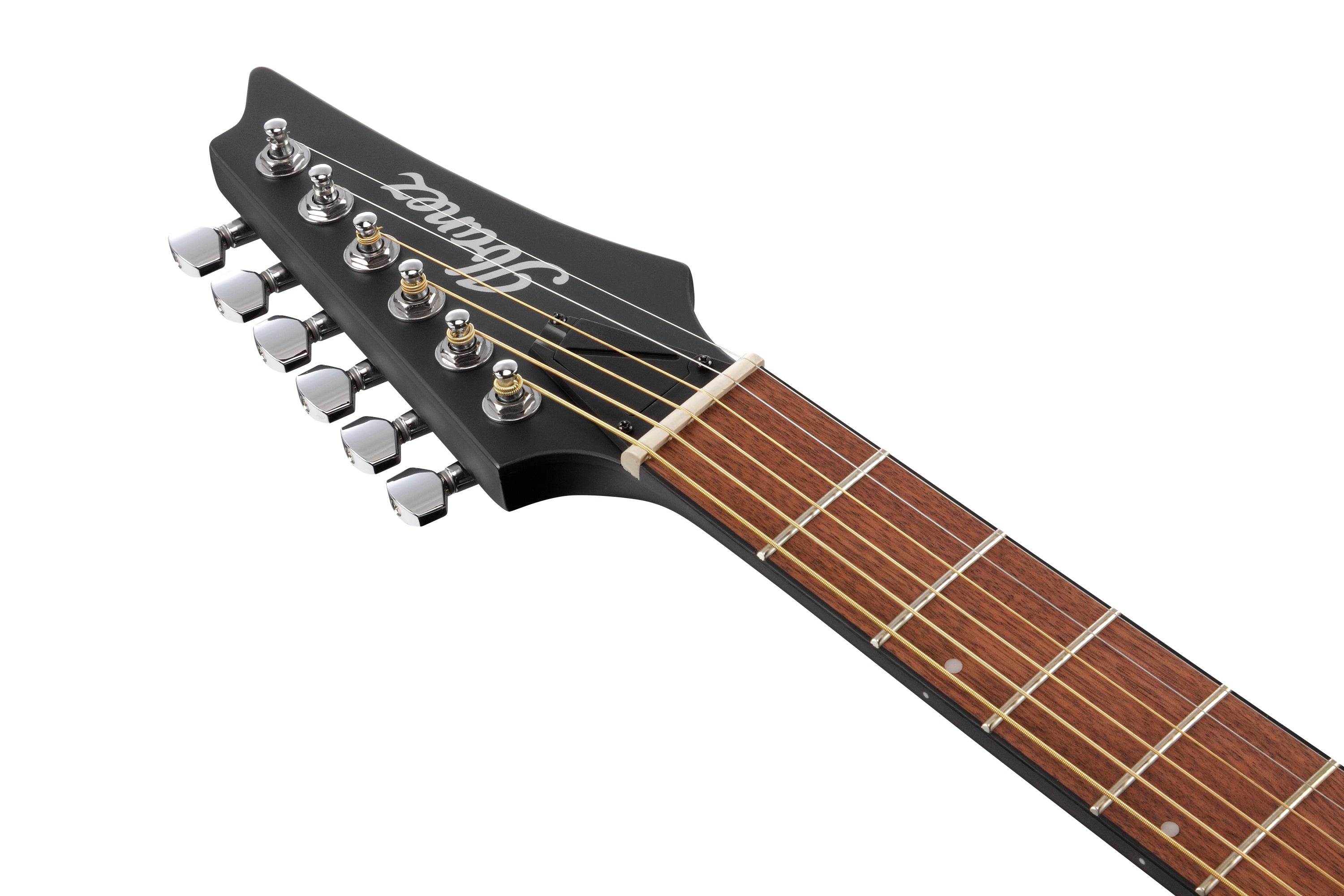Ibanez Altstar Acoustic Electric Guitar ALT20, Weathered Black Open Pore