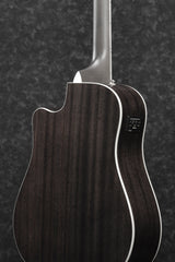 Ibanez Altstar Acoustic Electric Guitar ALT30, Transparent Charcoal Burst High Gloss