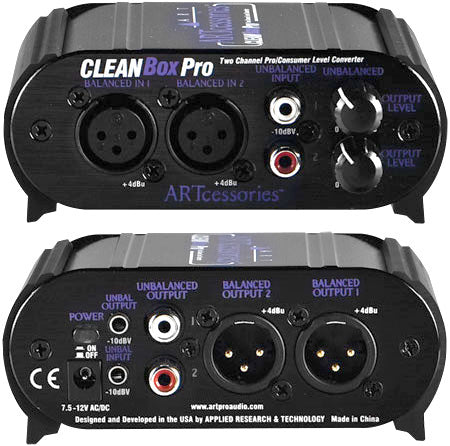 ART Pro Audio Unbalanced-to-Balanced Level Converter