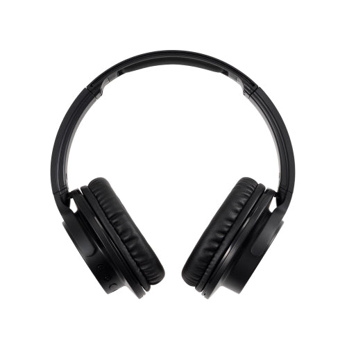 Audio-Technica ATH-ANC500BT QuietPoint Wireless Active Noise-Cancelling Headphones, Black