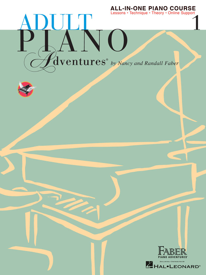 Hal Leonard Faber Piano Adventures® Adult Piano Adventures All-In-One Piano Course Book 1