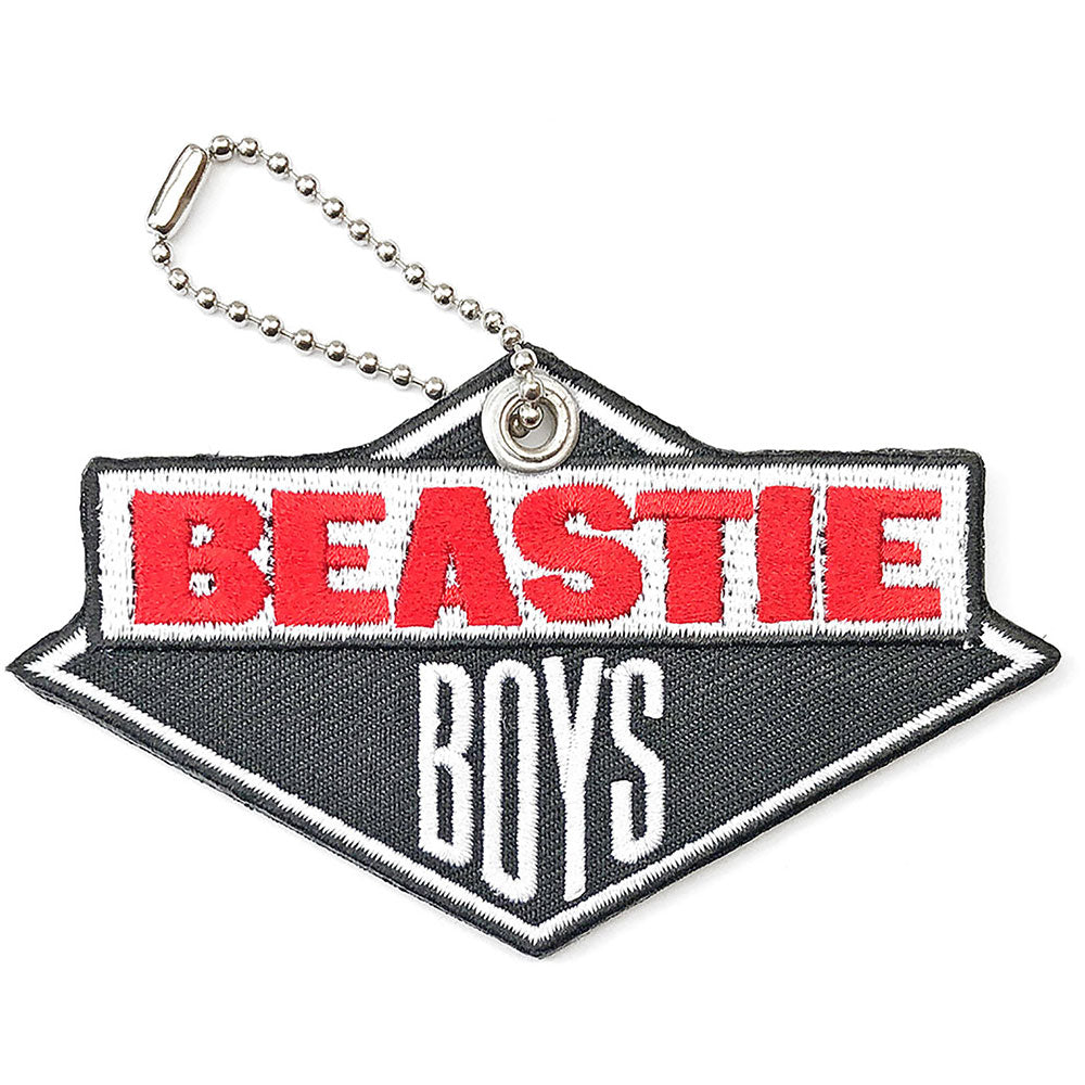 THE BEASTIE BOYS KEYCHAIN: DIAMOND LOGO (DOUBLE SIDED PATCH)