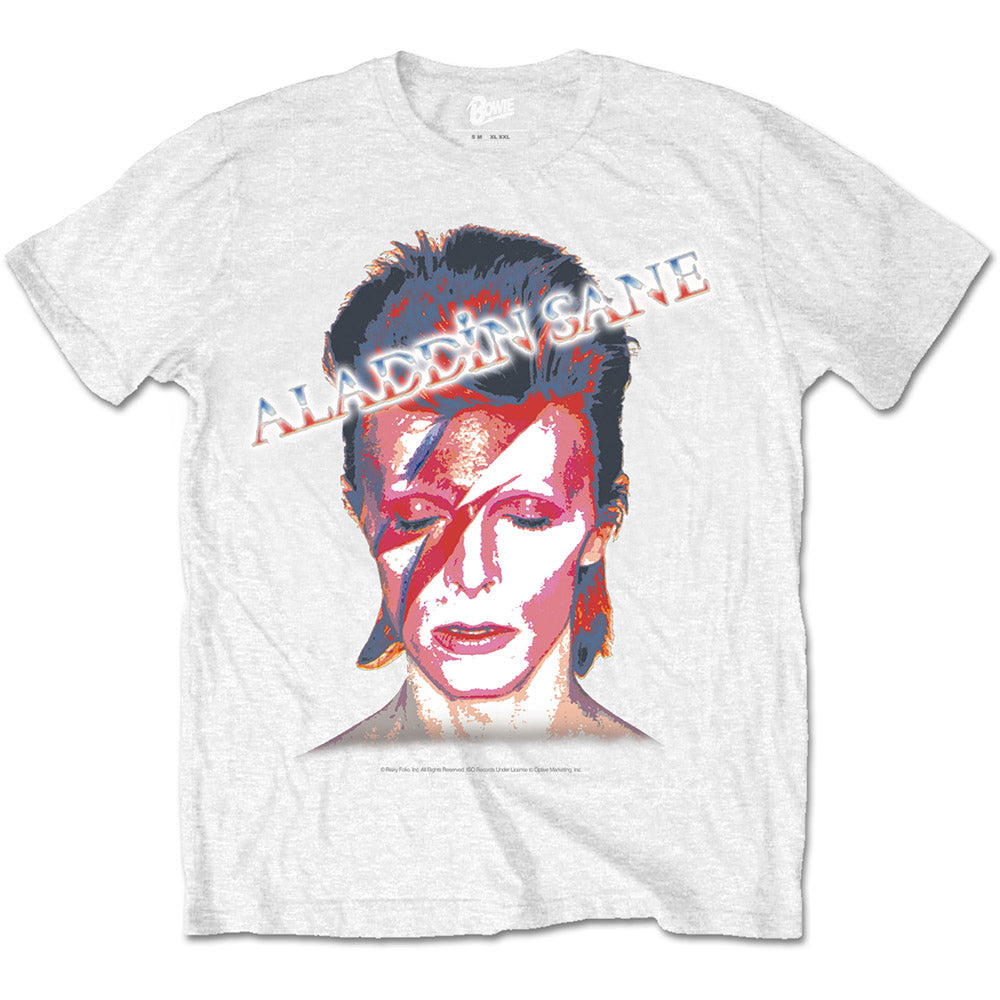 DAVID BOWIE UNISEX TEE: ALADDIN SANE