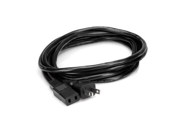 Hosa PWC-178 Power Cord, Ungrounded, 8 Feet