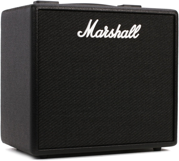 Marshall 25-watt Modeling Guitar Amplifier with 10" Speaker, 14 Digital Preamp Models, 4 Digital Power Models