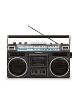 Crosley Cassette Player Radio/Bluetooth Speaker - Black