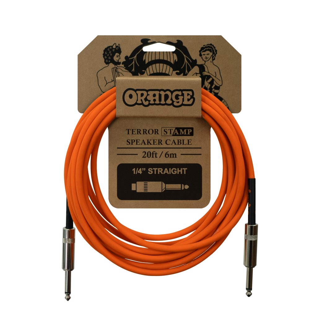 Orange Crush Instrument Cable